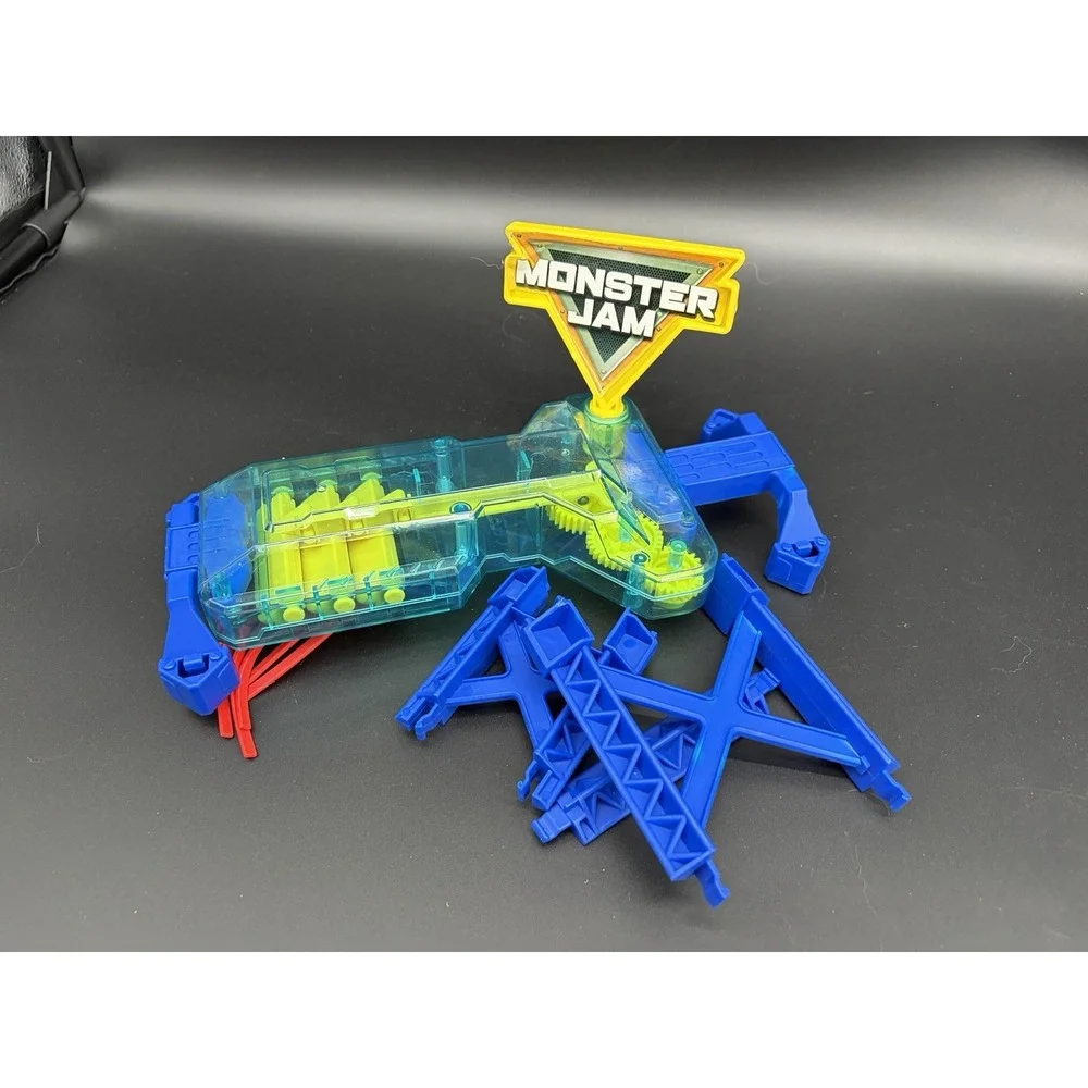 Monster Jam Spin Master Replacement Parts Lot Ramps Launchers Arena Truck